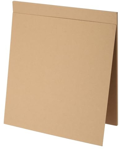 PATIKIL Chipboard Book Board, 12 x 12 Inch 30 PT 10 Pcs Thick Chipboard Kraft Paper Sheets Bookbinding Making Supplies Kit for Designer Craft Book Binding Cover Backing Craft, Wood