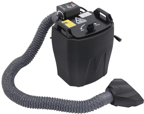 3500W Trockeneis Rauchmaschine mit Düse und Schlauch Boden Nebelmaschine Einstellbare 30-110℃ DJ Bühneneffekt Maschine Bodennebelmaschine für Bühne Hochzeit