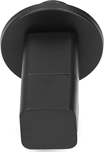 Dioche Valvola di Arresto dell'acqua con Miscelatore Ad Angolo 1/2 Pex By G1/2 - Costruzione Interamente in Rame, Finitura Nera, Design a Prova di Perdite per Uso in e Bagno