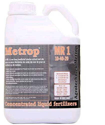 Fertilizzante 100% organico biodegradabile per crescita Metrop® MR-1 (5L)