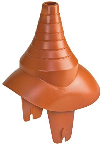 Klöber Dachdurchführung DN 100 Rot Antennenmast Sat Mastdurchführung Antennedurchführung Dach Antenne Dachhaube Dachpfanne