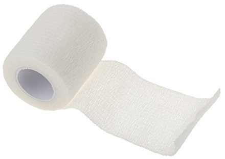 Generic Bandage Auto-adhésif de Sport Bande Élastique Flexible Wrap - 5 * 450 cm, Blanc