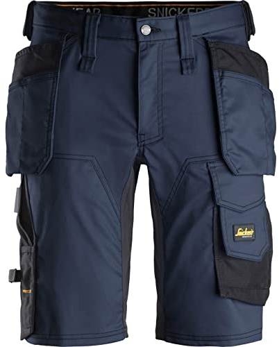 Snickers 6141 Allroundwork Stretch Arbeitshose, Marineblau, Snickers Size 50 (35), 0