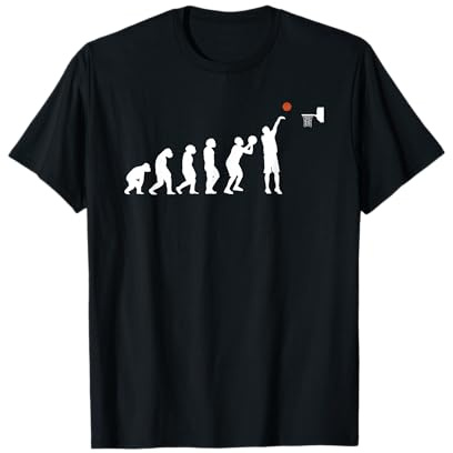 Pallacanestro Evoluzione Streetball Giocatore di Basket Maglietta