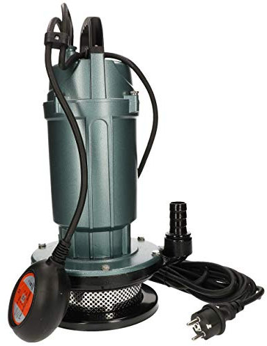 KOTARBAU® Bomba de agua sumergible QDX 3-24-0,75, Bomba de pozo, Bomba de agua limpia, Bombeo de agua de pozos, riego y drenaje de campos y jardines, Elevación max 32m, Malla filtrante