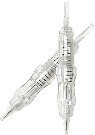 TATELF 5RL Permanent Make-up Nadeln 10 Stk, Steril, 316L Edelstahl | Cartridge für S20/P30/P300, Standardkonturen & Farbsättigung für Augenbrauen, Lippen & Eyeliner,Brauen ausmalen
