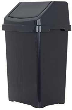 Wham Casa 25L Swing Bin (Midnight)