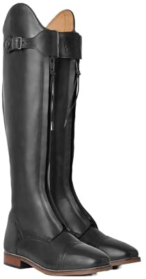 HORZE B Vertigo Canopus Front Zip Tall Boots - Black - 6R