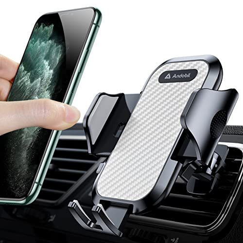andobil Handyhalterung Auto Handy Halterung Lüftung mit 2025 Upgrade Lüftungsclip Kfz Handyhalterung 360° Drehbar Autohalterung Kompatibel mit iPhone 16 15 14 13 11 12 Pro Max Samsung S24 S23 Ultra