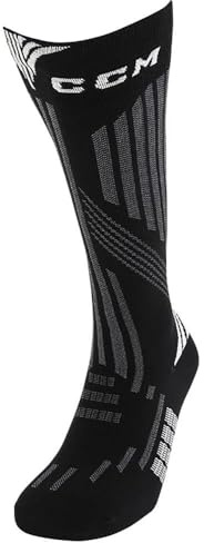 CCM Pro-tech Kompression socken, 3D-Knie, Nylonmischung