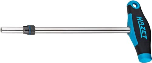 Hazet Teleskop Bithalter mit T-Griff 866BH-14, 1/4 Zoll (6,3 mm) Sechskant | Abtrieb 1/4 Zoll (6,3 mm) Sechskant hohl, 180 g, 1/4 Zoll (6,3 mm) Sechskant, Für tiefliegende Verschraubungen