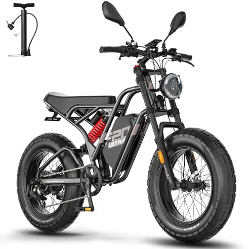 Fafrees F20 Ultra E Bike Herren 25Ah 20 Zoll Fatbike [ Offiziell ] Akku 48V 1200Wh, Elektrofahrräder 180KG, Ebike Mountainbike 79N.m