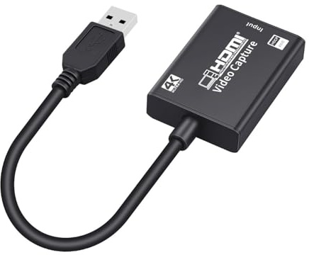 4K Video Capture Card HDTV zu USB Spiel Recording Box für PC Computer Kamera Live Stream Record Meeting
