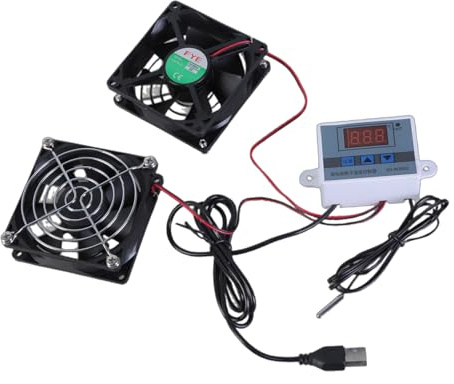 Gramigg Ventilateur USB silencieux pour armoires avec câble de refroidissement à faible bruit 5v1a entrée USB de 110 cm