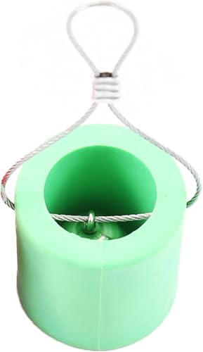 Slingshot Target, 2025 Upgraded Green Silicone Slingshots Targets with Bells Outdoor Slingshots Training Practice Targets Outdoor Hunting Accessorys Gear Shooting