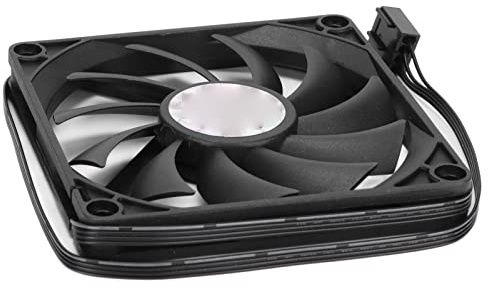 Cocoarm 80x80x10mm Thin 4 PIN PWM Intelligent Speed Regulation Chassis Fan with Screw Bag, Compact & Lightweight Design, Versatile Use for Computer Cases, Automotive, Electronics,