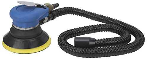MasYosh Lijadora Pulidora Neumática de 10000 RPM, Rectificado de Alta Velocidad con Vibración Excéntrica y Recolección de Polvo, para Pulido de Metales de Madera de Automóviles
