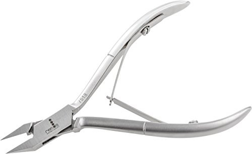Remos - Pinza per unghie incarnite, punta fine, in acciaio inox, 10 cm