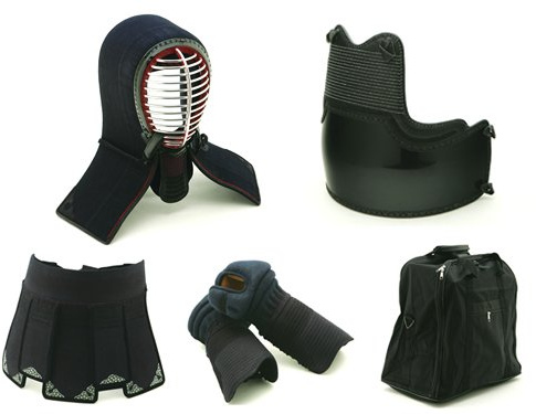 Ace Martial Arts Supply 5 mm Kendo Bogu Set + Free Bogu Bag (Large)