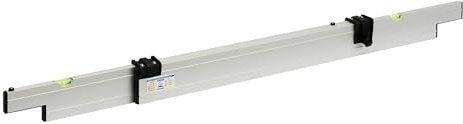 rabo Trockenschüttungslehren Abziehlatte Adjustable-Suitable for all rabo Grundschienen, extremely stable hollow Mehrkammer profile, anodised, 2 adjustable Horizontallibellen, wearing Parts are interchangeable (Fully Adjustable): 1,50–2,50 M