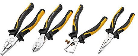 Elora Elektriker-Zangensatz, 4-teilig, 404-S4, 0404500401000