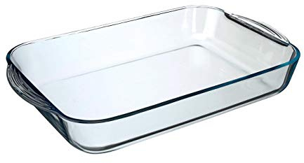 Pasabahce 5857440 Stielglas rechteckig 40 x 27X6 Pentole und Küchenvorbereitung