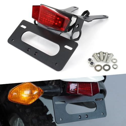 Xitomer Fender Eliminator/tail tidy, Fit For CRF250L M 2013 2014 2015 2016 2017 2018 2019 2020 2021 2022 / CRF250 Rally 2017-2022 /CRF250L ABS Rally 19-20, with LED Tail light (Red Lens)