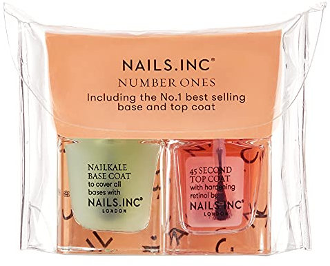 Nails Inc Nails.INC Number Ones Base und Top Coat Minis Duo 2x 5ml