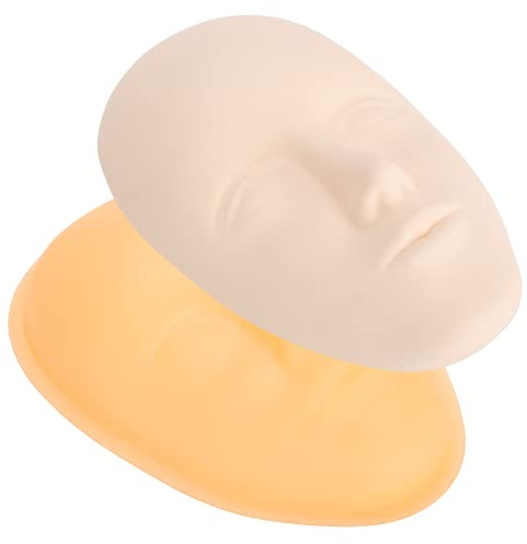 Pelle per trucco permanente, pelle per esercizi per sopracciglia in silicone 5D, allenamento per labbra per sopracciglia per esercizi di tatuaggio per attaccatura dei capelli della ragazza(set)