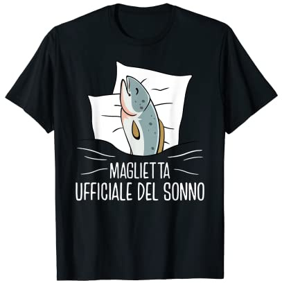 Pesce Camicia Da Notte Dormire Ufficiale Maglietta