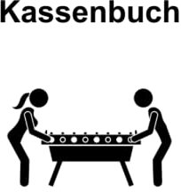 Das Kassenbuch: für Tischkickervereine und alle anderen die gerne Tischkicker und Tischfußball spielen. Mit Platz für über 3000 Buchungen + 5 Kassenprüfprotokolle (Midi A5, Hardcover)