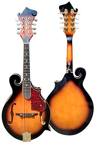 Mandolin F-face Single Carved Mandolin Instrument For Beginner Music Lovers Mandolin Instrument
