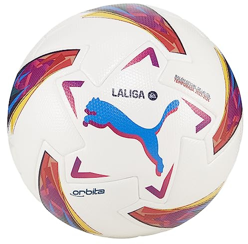 Puma Orbita LaLiga 1 FIFA Quality Pro Ball 084106-01, Unisex Footballs, White, 5 EU