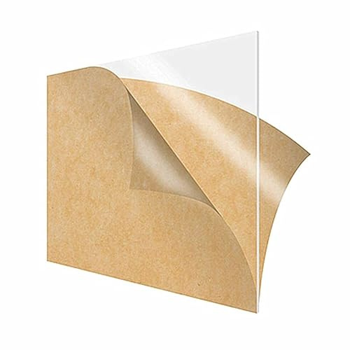 1Pcs klar acryl board, organische kunststoff blatt stärke 1-10mm glas methacrylat
