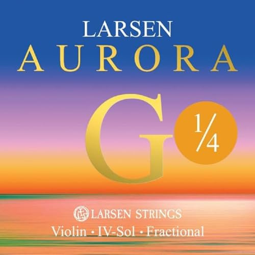 LARSEN STRINGS Aurora 1/4 Saiten für Violine G 1/4 Medium