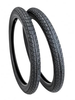 Bayli 2er Set Fahrradreifen 20 Zoll 20x1,75 | MTB Fahrradmantel Trekking | Ersatzreifen für Mountainbike und Citybike | Zuverlässige Leistung, einfache Montage | Robustes Material gegen Reifenpannen