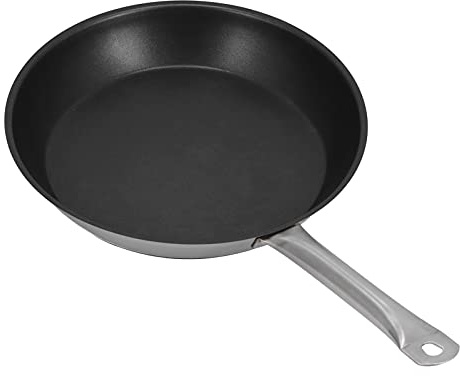 Gavigain Edelstahl-Bratpfanne, Küchenpfanne, Saucier-Pfanne, antihaftbeschichtete Induktionspfanne, spülmaschinen- und ofenfest, Omelette-Pfannkuchen-Maker für alle Herd-Küchenutensilien