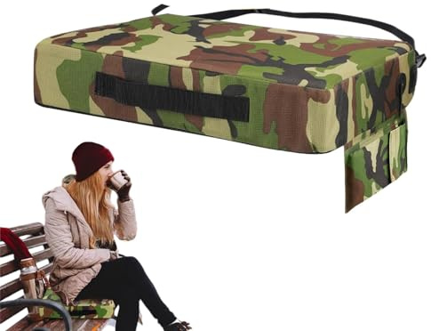Beheiztes Sitzkissen, Camping-Sitzkissen, Jagd-Sitzkissen, Tragbares Beheiztes Kissen 15,75 X 12,6 X 2,76 Zoll, Um Beim Camping Bei Kühlem Wetter Warm Zu Bleiben (1 Stück)