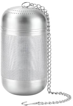 [Ellniges] Fine Mesh Tea Strainer Ball, Steel Infuser for Loose Leaf Tea, Perfect for Brewing Herbal & Tea