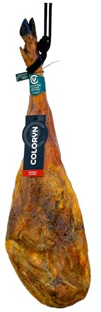 Coloryn | Jamón Cebo de Campo 100% Ibérico Loncheado | Al Vacío | 7,5-8 kg | Cerdo 100% ibérico de cebo de campo. Curación natural, sabor redondo y persistente con vetado equilibrado. Corte jugoso.