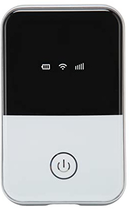 Yctze Hotspot WiFi 4G Portatile per 10 Utenti, Router Mobile a Batteria con Slot per Schede SIM per Laptop, Telefoni e Tablet