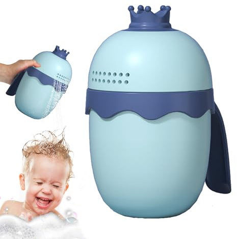 Vaso para lavar el pelo para niños, taza de baño, enjuagadora de cascada, vaso para lavar el pelo, regadera, taza de baño, champú, taza para lavar el pelo, taza para bebés y niños pequeños