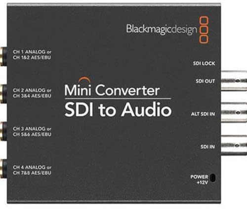 Blackmagic Design SDI to Audio Mini Converter CONVMCSAUD