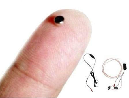 Auricular para examenes tipo insecto dispositivo Mini Gadget Auricular inalámbrico para teléfono móvil jack de 3,5 mm. Entrega 24-48 horas