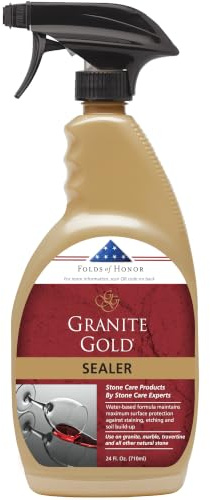 Granite Gold Granite Sealer for Natural Stone, 24 oz Spray