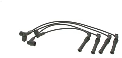 Bosch 0986356778 - Zündleitung - 4er Set | Kompatibel mit: OPEL ASTRA F Cabriolet, ASTRA F Caravan, ASTRA F CC, ASTRA F CLASSIC Caravan, ASTRA F CLASSIC CC