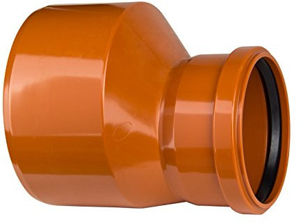 KGR Übergangsrohr DN/OD 200/160 Reduzierung Muffe Abwasser Rohr Abfluß