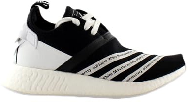 adidas Unisex Adults Wm NMD R2 Pk Fitness Shoes, Black (Negbas/Ftwbla/Ftwbla), 4.5 UK