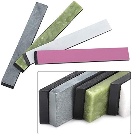 Piedra afiladora para cuchillos y tijeras profesional Walfront 3000/5000/8000/100000 con soporte antideslizante de silicona