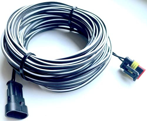 Niederspannungskabel für Gardena – R38Li R40Li R45Li R50Li R70Li R75Li R80Li – SILENO R100LI R100LIC R130LI R130LIC R160LI – Verbindungskabel für Transformator Netzteil und Ladestation – (20 Meter)